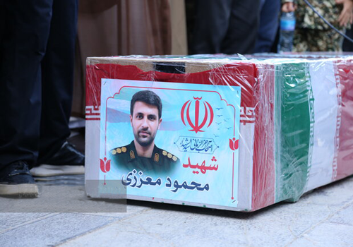 تشییع و تدفین شهید راه وطن محمود معززی فرهادی فر در پیشوا